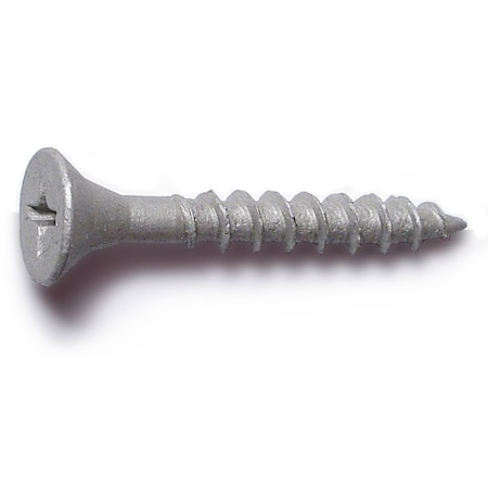 Midwest Fastener Deck Screw, #7 x 1-1/4 in, Steel, Flat Head, Phillips Drive, 40 PK 30561